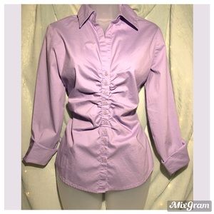 🛍5/20 NY&CO Button Down top SZ S